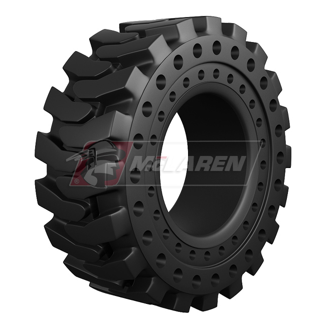 Nu-Air DT solid cushion OTR tire by McLaren