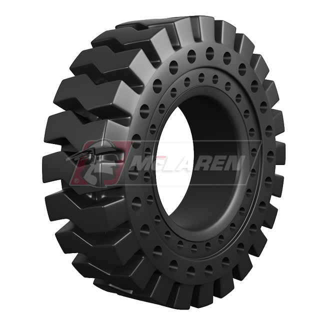 Nu-Air RT solid cushion OTR tire by McLaren