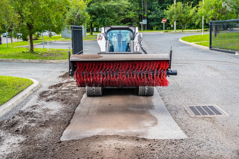 Skid Steer Angle Broom