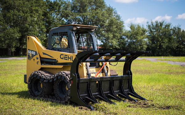 log grapple for skid steer