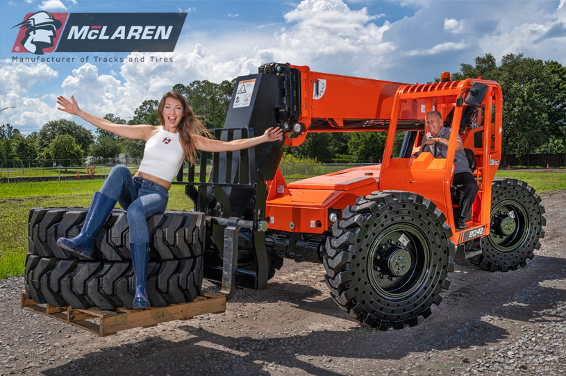 McLaren Telehandler Tires